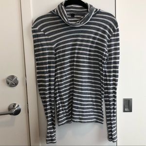 J.Crew Striped Turtleneck